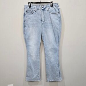 Judy Blue Bootcut Jeans Women Plus Size 16W Light Wash Stretch Denim High Rise